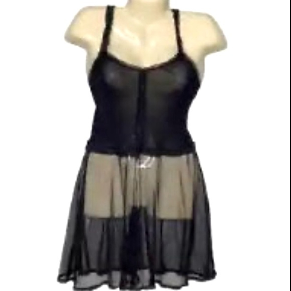 Black slip on dress MORBID THREADS